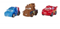 Cars Micro Drifters Lightning McQueen, Raoul Caroule and Mater Vehicle 3-Pack