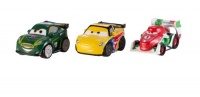 Cars Micro Drifters Nigel Gearsley, Jeff Corvette and Francesco Bernoulli Vehicle 3-Pack