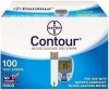 Bayer's CONTOUR Test Strips - 2 Boxes of 50 - Box of 100