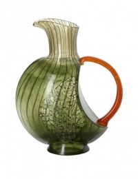 Kosta Boda Corfu Green Pitcher