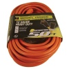 US Wire 65050 12/3 50-Foot SJTW Orange Heavy Duty Extension Cord