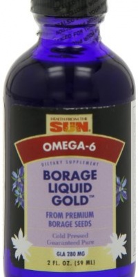 Health From The Sun Borage Liquiduid Gold, 2 Fluid Ounce