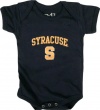 Syracuse Orange Newborn/Infant Navy Big Fan Creeper