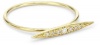 Mizuki 14k Gold and White Diamond Icicle Ring