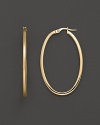 Simple, elegant, everyday gold hoops accent every outfit, no matter when or where. An absolute must-have.