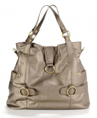 timi & leslie Hannah Diaper Bag, Pewter