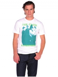 Chaser Mens The Clash Bank Robber Tee - Vintage White - XX Large