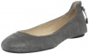 Calvin Klein Women's Priya Dusty Ballet Flat,Grey,8.5 M US