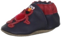 Robeez Soft Soles Touch & Feel Elmo Slip On (Infant/Toddler/Little Kid),Navy/Red,6-12 Months (2.5-4 M US Infant)