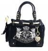 Juicy Couture Scottie Embroidery Daydreamer Tote Bag (Black)