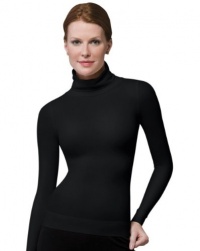 SPANX On Top and In Control Long Sleeve Turtleneck (973) Black Size Medium