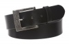 1 1/2 (38mm) Nickel Free Snap On Non-Leather Jean Belt Size: M/L - 36 Color: Black