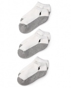 Ralph Lauren Childrenswear 3 Pack Ped Socks - Boys 8-20