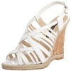 French Connection Women's Darrelyn Wedge Sandal,White,41 M EU/11 M US