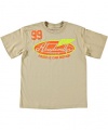 Akademiks Muscle Car Repair T-Shirt (Sizes 2T - 4T) - khaki, 3t