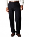 Dockers Men's Signature D4 Relaxed Fit Flat Front Pant, Navy, 42x34