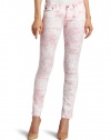 AG Adriano Goldschmied Women's Stilt Cigarette Leg Jean, Tie Dye Dusty Pink, 29