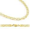 Solid 14k Yellow Gold Gucci Mariner Chain Necklace 4.3mm 24