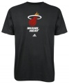 Sport your favorite team's winning spirit in this Miami Heat's tee by adidas.