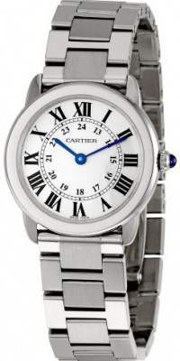 Cartier Women's W6701004 Rondo Solo Stainless Steel Bracelet Watch