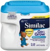 Similac Go & Grow Milk Based Formula, Powder, 22-Ounces (Pack of 6)