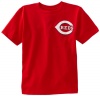 MLB Cincinnati Reds Official Wordmark Short Sleeve Basic Tee Boys'