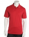 Calvin Klein Red Short Sleeve Casual Polo