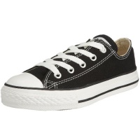 Converse Kids's CONVERSE CHUCK TAYLOR ALL STAR YTHS OXFORD BASKETBALL SHOES 12.5 (BLACK)