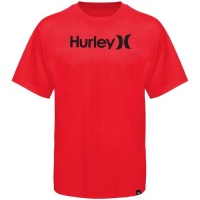 Hurley Youth One & Only T-Shirt - Red/Black