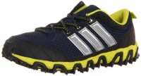 adidas KX TR XJ Running Shoe (Toddler/Little Kid/Big Kid),Collegiate Navy/Lab Lime/Metallic Silver,6.5 M US Big Kid