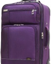 Ricardo Beverly Hills Venice Lite Luggage 21-Inch Expandable Wheelaboard, Purple Plumeria/Black Iris