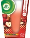 Air Wick Candles Frosted, Warm Apple Pie, 5.29-Ounce (Pack of 2)