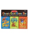 Kids will go wild for these three classic card games, with whimsical, colorful animal illustrations.