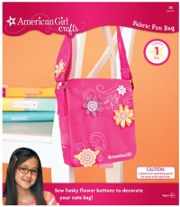 American Girl Crafts Fun Fabric Bag Warm Colors