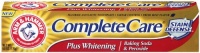 Arm & Hammer Complete Care Plus Whitening Toothpaste with Baking Soda & Peroxide, Packaging May Vary, 6-Ounce Tubes (Pack of 6)