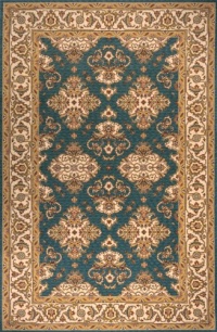 Momeni Persian Garden Teal Blue Rug 3' x 5'