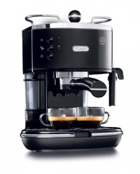 DeLonghi ECO310BK 15-Bar-Pump Espresso Machine, Piano Black