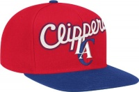 NBA Los Angeles Clippers Wool Blend Adjustable Snapback Hat, One Size,  Red/Blue