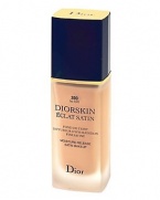 Moisture-release Satin Makeup. A delightfully soft and comfortable texture for a complete sense of well-being and a satin smooth makeup finish. Exclusive Hydra-Diffuse A.E.E* helps maintain skin moisturized, soft and supple all day long. Ultraluminous pigments diminish skin imperfections and even-out the complexion for a radiance enhancing effect.