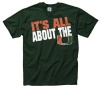 Miami Hurricanes Dark Green 'It's All About The U' Slogan T-Shirt