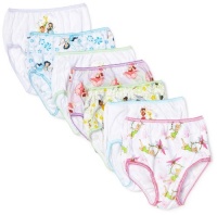 Handcraft Girls 2-6x Toddler Tinkerbell 7 Pack Panty, Multi, 4T