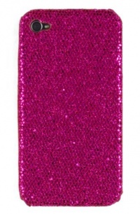 Hot Pink Sparkles Case for Apple iPhone 4, 4S (AT&T, Verizon, Sprint)