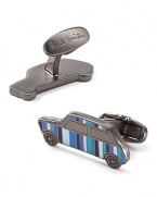 Paul Smith Multistripe Car Cufflinks