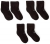 Champion Boys 8-20 Six Pack Ankle Socks, Black, Medium