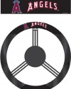 MLB Anaheim Angels Poly-Suede Steering Wheel Cover