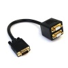 StarTech.com VGASPL1VV 1-Feet VGA to 2x VGA Video Splitter Cable - M/F