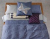 Calvin Klein Home Studio Jodhpur Kanako Queen Quilt - Lapis