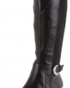 Naturalizer Women's Arness Wide Shaft Riding Boot,Black,5 M US