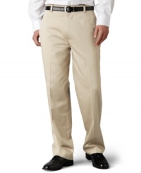 In addition to the famous DOCKERS fit, these khakis were designed to be wrinkle free. This means you go to work looking sharp as a tack without having to take out your ironing board. Throw them on straight from a suitcase, drawer or dryer for an updated look that never goes out of style