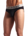 Calvin Klein Men's Steel Micro Hip Brief, Black, Medium